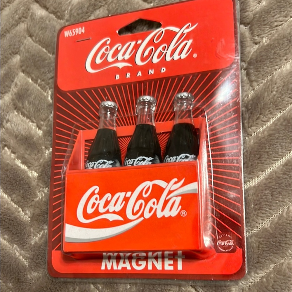 Vintage Coca Cola Bottles Magnet